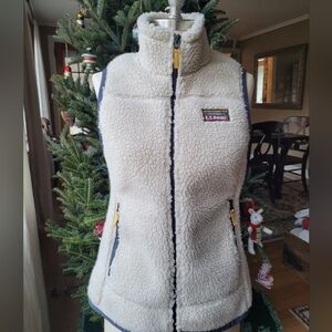 L.L.Bean Mountain Pile Sherpa Fleece Vest